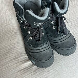 Kids Black Winter Boots